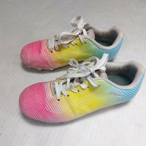 BRAVA Girls Soccer Cleats Sneakers Size 3D